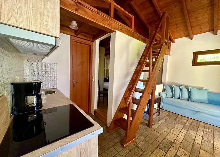 Апартаменты Genari Garden View Retreat Korakochori